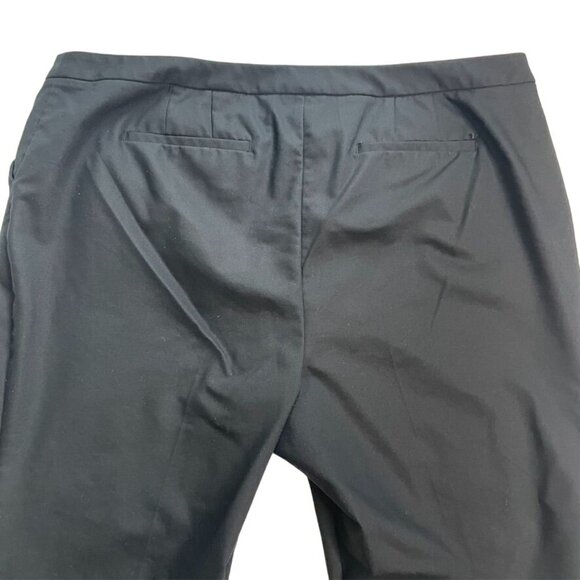 Lane Bryant Womens Black Cropped Stretch Pants Plus Size 28 u - Picture 7 of 11